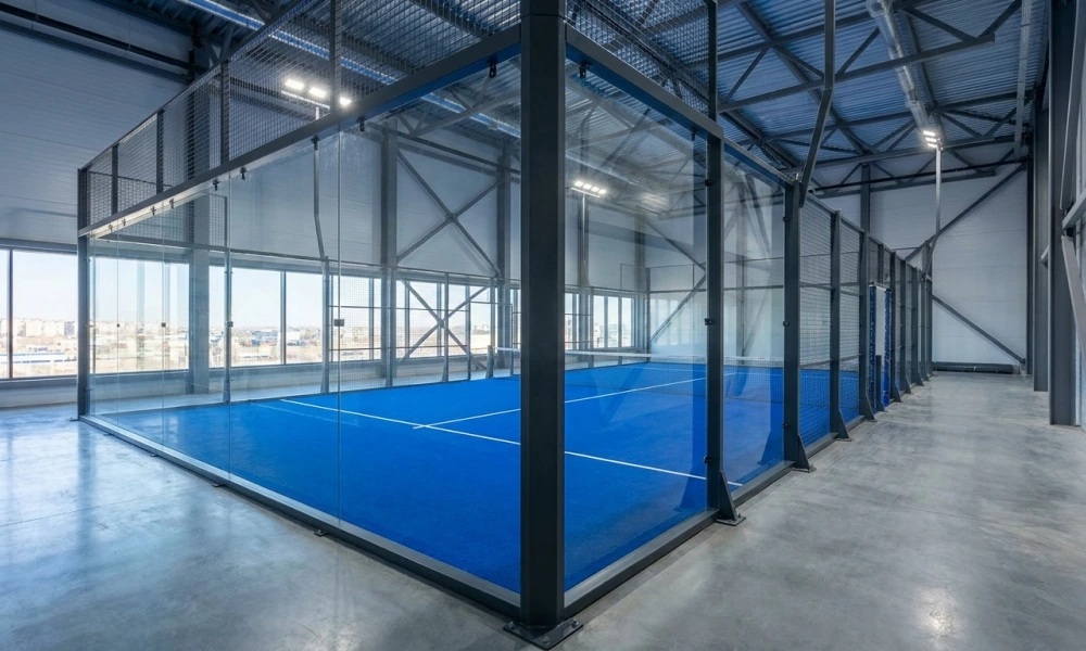 Conforme aux conditions climatiques du Kazakhstan : normes des matériaux pour courts de padel