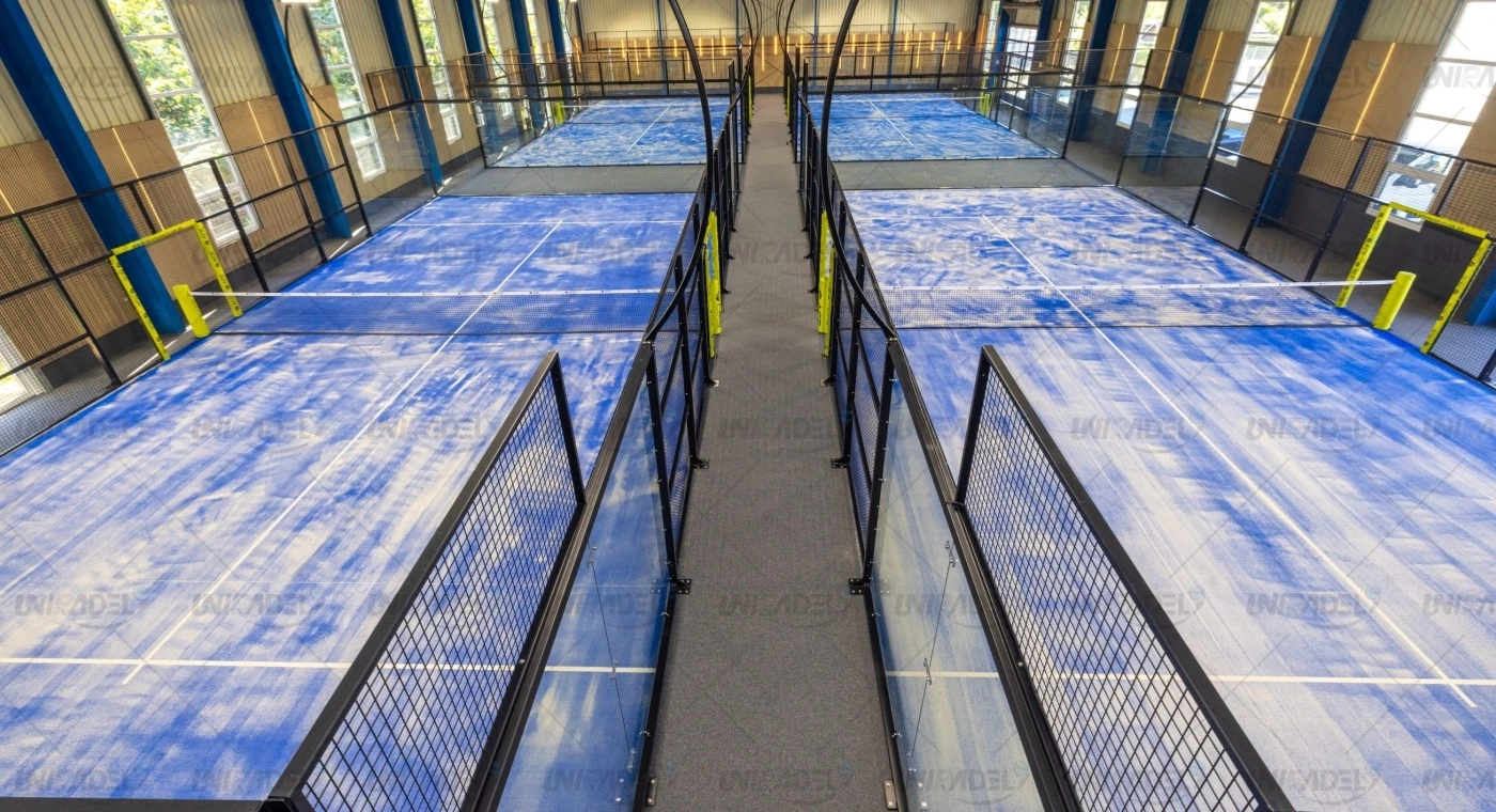 Club de padel indoor en Allemagne