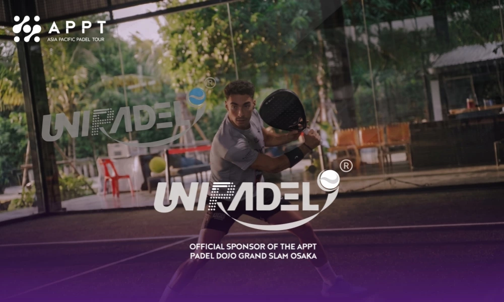 UNIPADEL devient sponsor officiel du Grand Chelem APPT Padel Dojo Osaka 2026