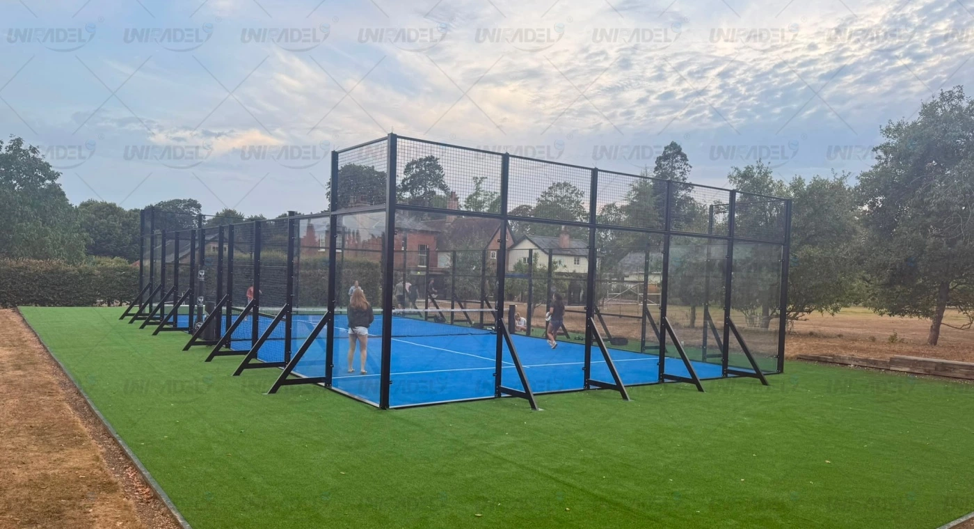 Portable Padel Court in Harwich, UK