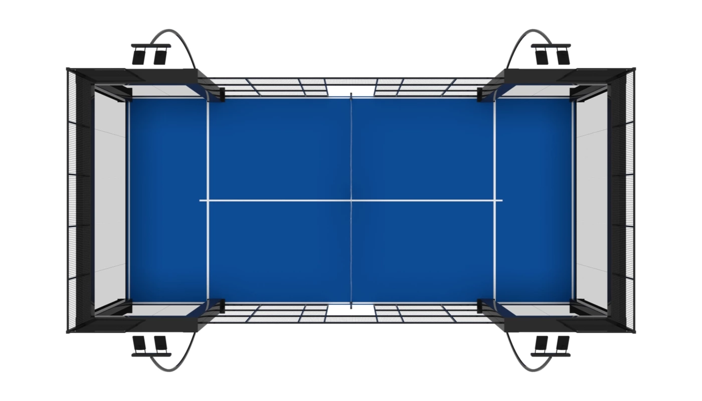Anti Hurricane Padel Court | FORCE-HX