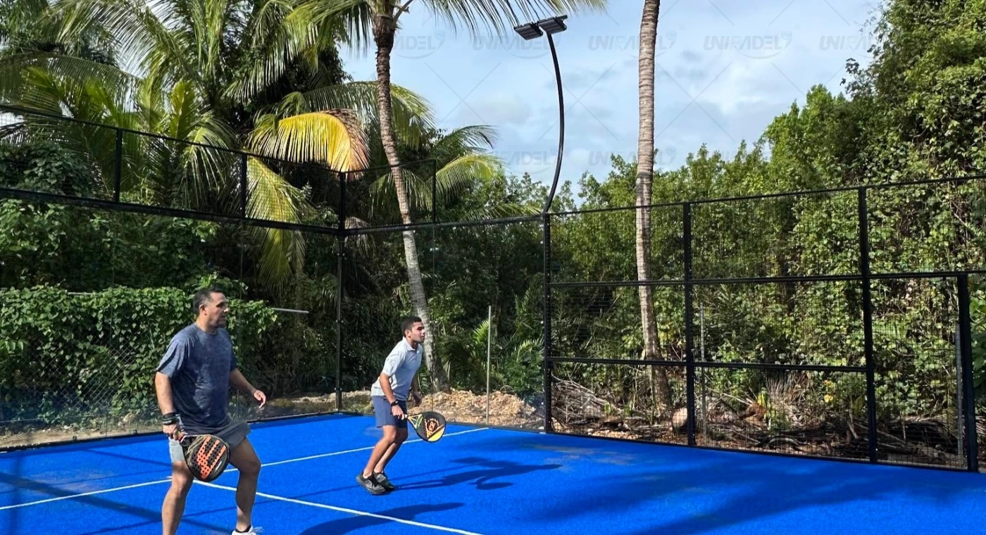 Terrain de padel du Village de vacances, République dominicaine
