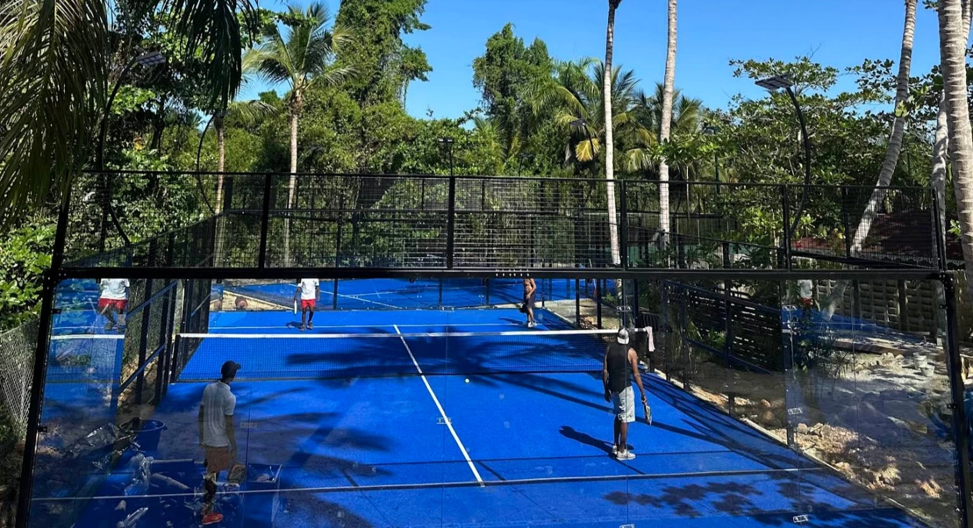 Terrain de padel du Village de vacances, République dominicaine
